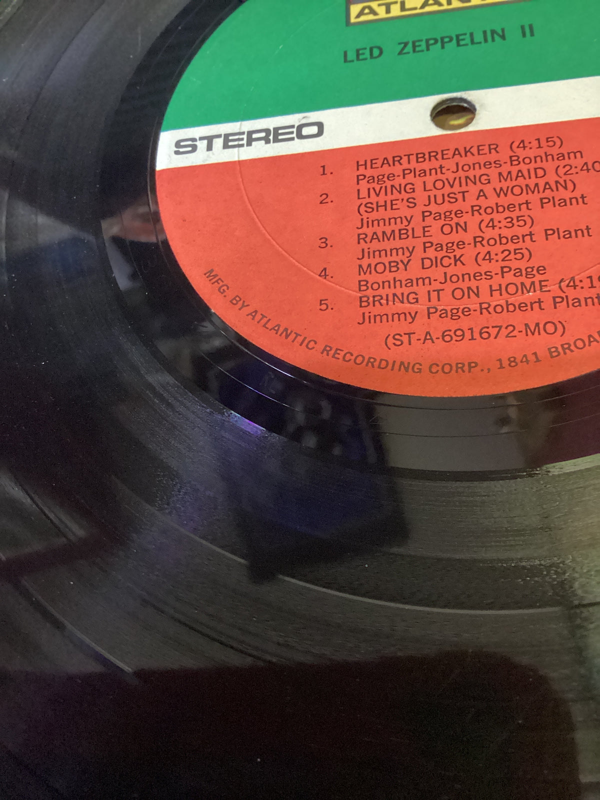 Led Zeppelin II - RL Master
