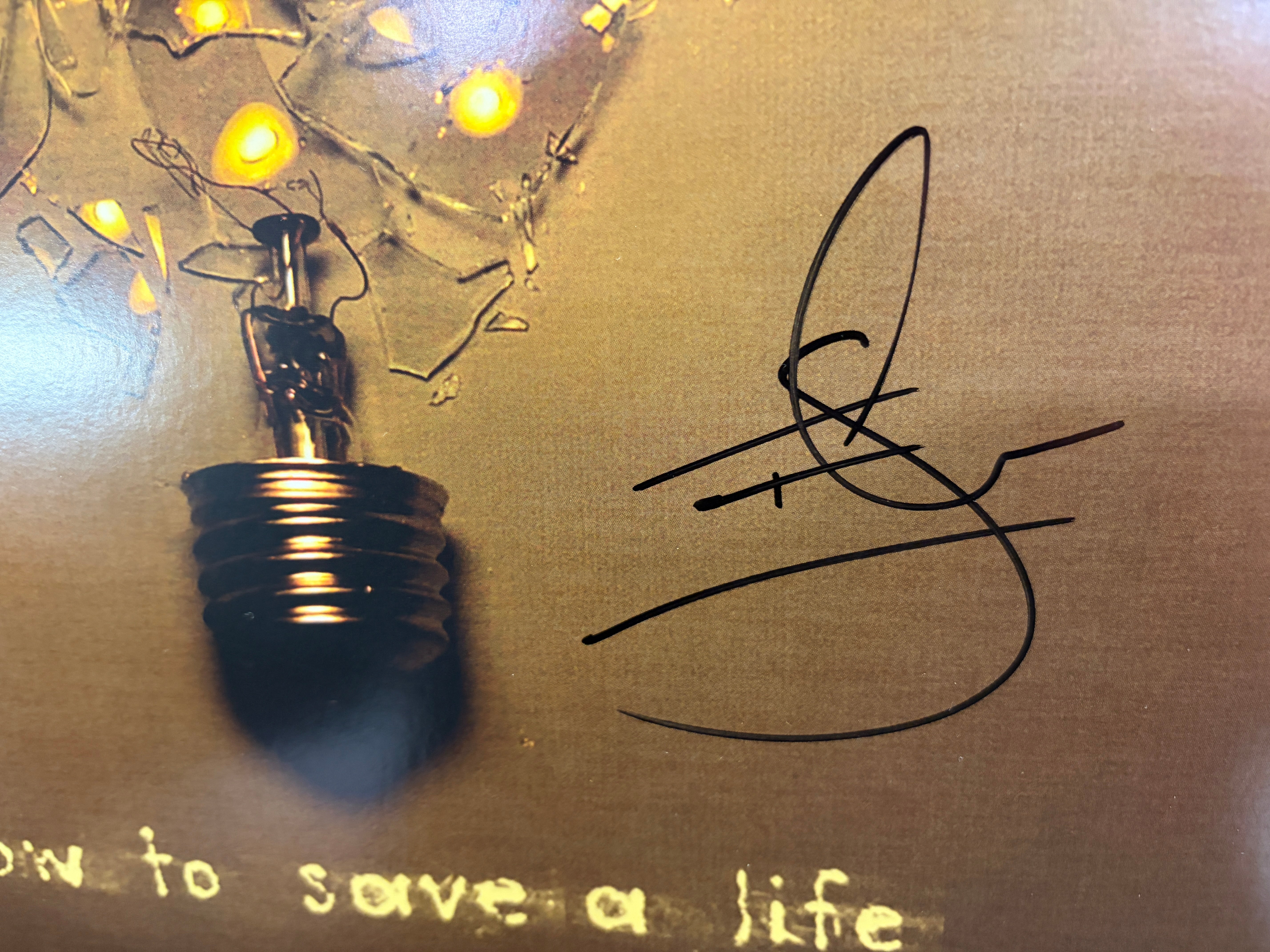 How To Save A Life - SIGNED Limited Edition