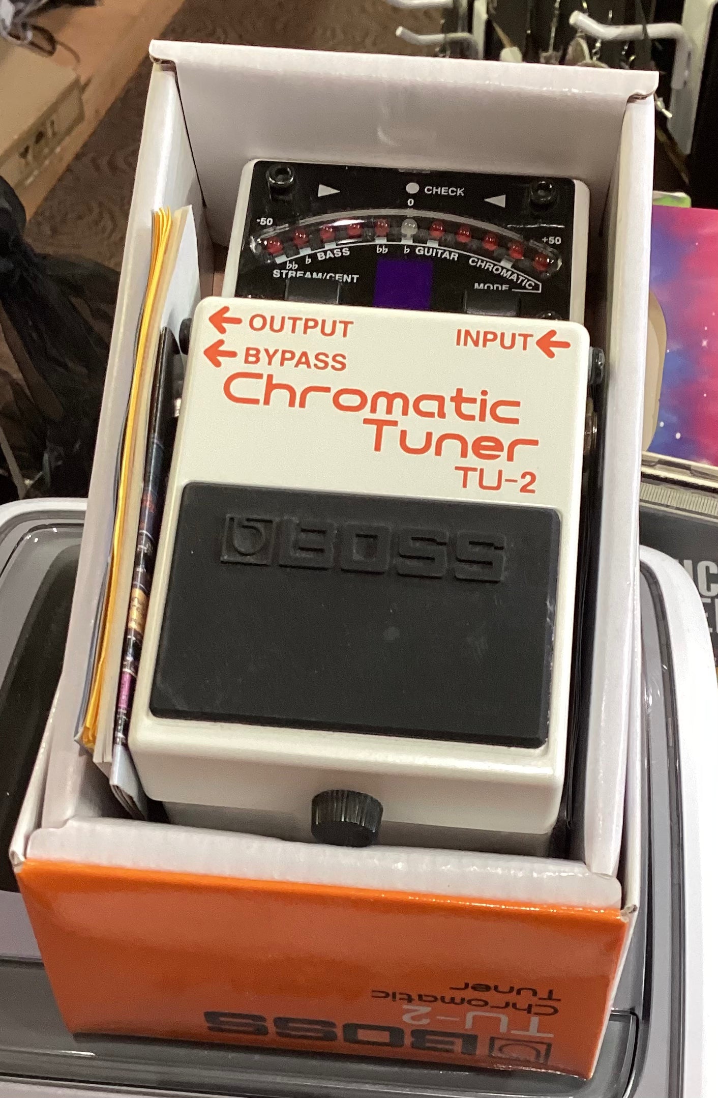 Original Boss Chromatic Tuner TU-2
