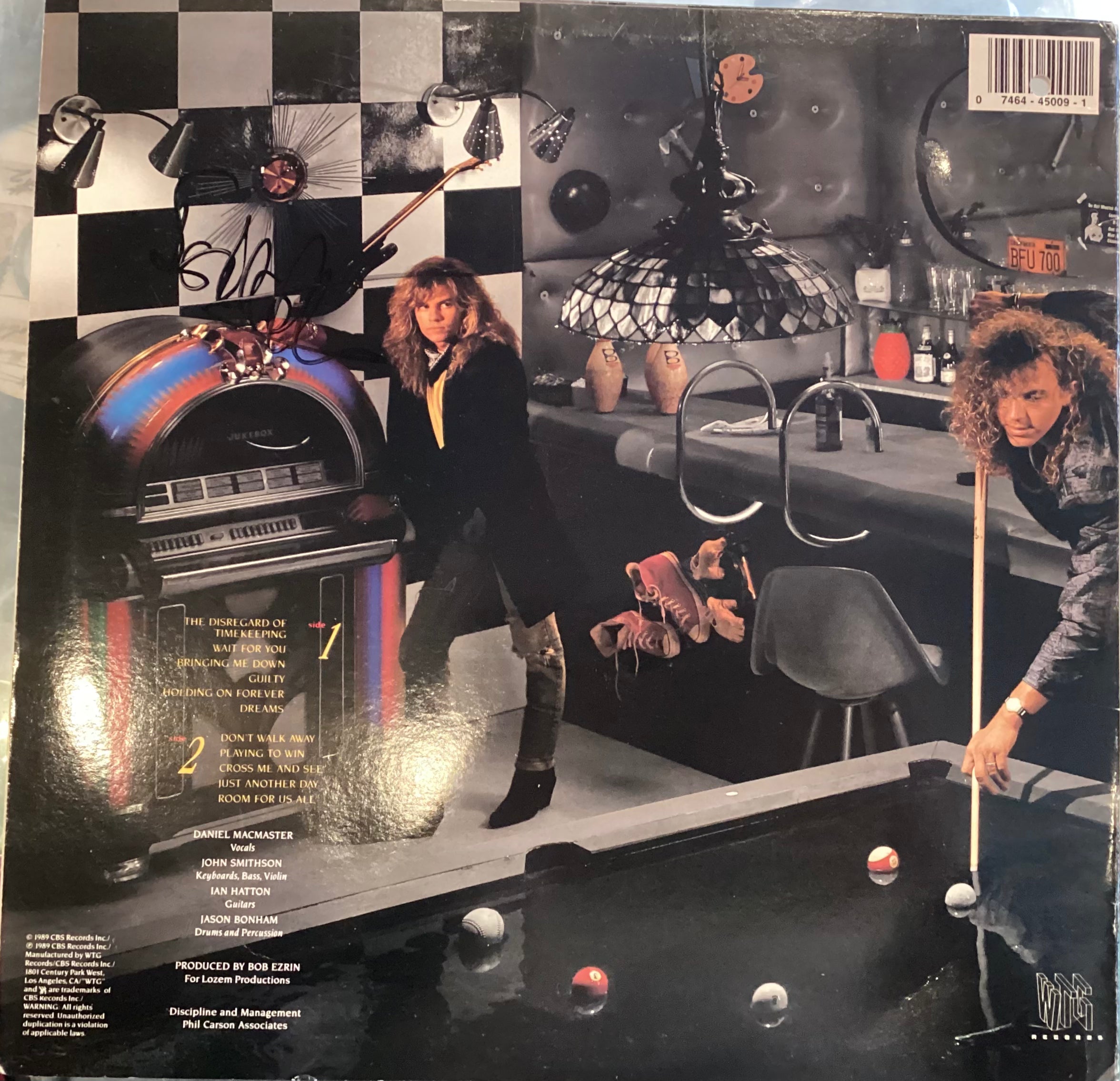 The Disregard Of Timekeeping (SIGNED)