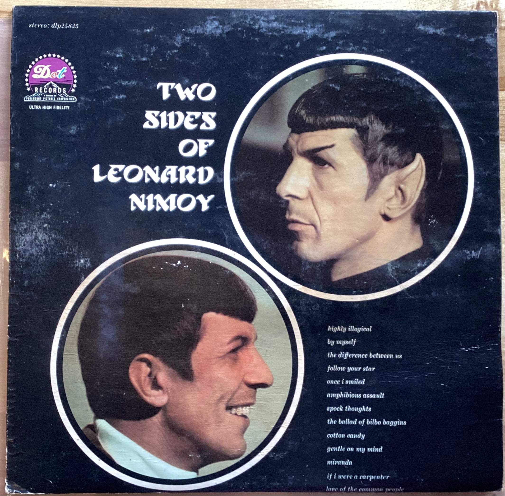 The Two Sides Of Leonard Nimoy (SIGNED)