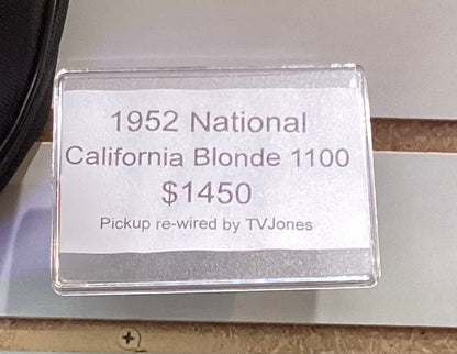 1952 National California Blonde 1100